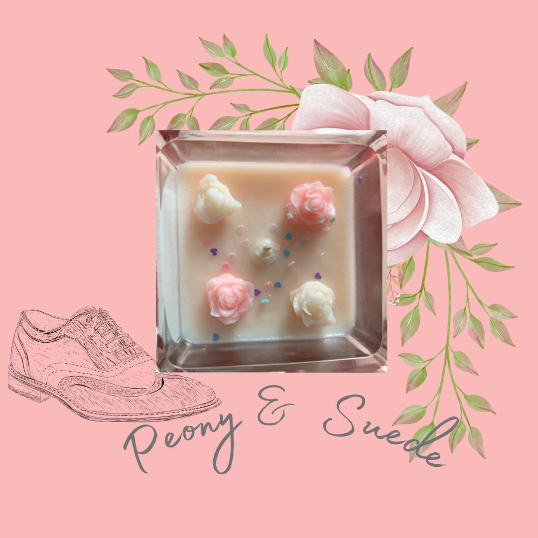 Peony & Suede Candle