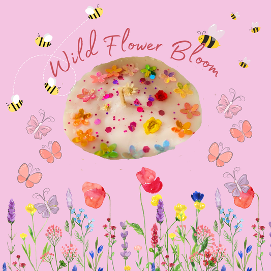 Wild Flower Bloom Candle